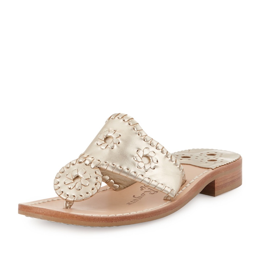 Jack Rogers Navajo Sandal Platinum